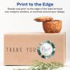 imageAvery Glossy White Round Labels Sure Feed Technology 175quot Diameter 200 Glossy White Labels PrinttoTheEdge Permanent Adhesive LaserInkjet Printable500 labels
