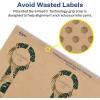 imageAvery Kraft Brown Lollipop Labels Sure Feed Technology 15quot x 4quot 200 Kraft Brown Labels PrinttoTheEdge LaserInkjet Printable400 labels