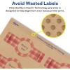 imageAvery Kraft Brown Wraparound Band Labels Sure Feed Technology 15quot x 35quot Cigar Band Labels 150 Total PrinttoTheEdge LaserInkjet Printable1 000 labels