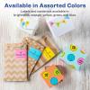 imageAvery Labels with Sure Feed Assorted Bright Colors 2quot x 258quot LaserInkjet 150 Labels 43312 x 258