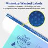 imageAvery Matte Clear Rectangle Labels Sure Feed Technology 3quot x 5quot 30 Matte Clear Labels PrinttoTheEdge LaserInkjet Printable300 labels