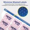 imageAvery Matte Clear Rectangle Labels with Sure Feed 1quot x 15quot 320 Count PrinttoTheEdge Laser and Inkjet Compatible1 600 labels