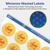 imageAvery Matte Clear Round Labels Sure Feed Technology 125quot Diameter 300 Matte Clear Labels PrinttoTheEdge LaserInkjet Printable1 500 labels
