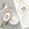 imageAvery Matte White Labels Metallic Gold Borders 3quot Round Labels 60 Total LaserInkjet Printable 65443 Pack of 5