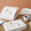 imageAvery Matte White Rectangle Labels Sure Feed Technology 313quot x 4quot 150 Matte White Printable Labels150 Labels