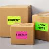 imageAvery Neon Shipping Labels for Laser Printers 512quot x 812quot 200 Green Labels 5952Neon Green