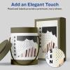 imageAvery Pearlized Ivory Rectangle Labels 85quot x 11quot 10 Pearlized Ivory Labels LaserInkjet Printable100 labels