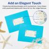 imageAvery Pearlized Ivory Rectangle Labels Sure Feed Technology PrinttoTheEdge 2quot x 3quot 80 Pearlized Ivory Labels LaserInkjet Printable80 labels