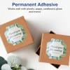 imageAvery Pearlized Ivory Square Scalloped Labels Sure Feed Technology PrinttoTheEdge 158quot x 158quot 200 Pearlized Ivory Labels LaserInkjet Printable2 000 labels