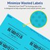 imageAvery Printable Rectangle Labels Sure Feed Technology 2quot x 3quot Bright Blue Labels PrinttoTheEdge LaserInkjet Printable 80 Total Great for Mailing and Candles80 labels