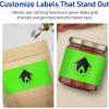 imageAvery Printable Rectangle Labels Sure Feed Technology 3quot x 5quot Neon Green Labels PrinttoTheEdge LaserInkjet Printable 30 Total Great for Shipping and Packaging60 labels