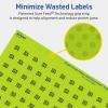 imageAvery Printable Round Labels Sure Feed Technology 12quot Diameter Bright Green Labels PrinttoTheEdge LaserInkjet 1540 Total Great for Price Stickers and Mailing Seals3 080 labels
