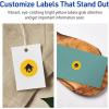 imageAvery Printable Round Labels Sure Feed Technology 1quot Diameter Bright Yellow Labels PrinttoTheEdge LaserInkjet 480 Total Great for Price Stickers and Mailing Seals960 labels