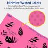 imageAvery Printable Round Labels Sure Feed Technology 3quot Diameter Bright Pink Labels PrinttoTheEdge LaserInkjet Printable 60 Total Great for Soaps and Packaging480 labels