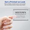 imageAvery Printable Shipping Labels with Sure Feed 313quot x 4quot Matte Clear 300 Blank Mailing Labels 56643 13 x 4
