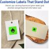 imageAvery Printable Square Labels Sure Feed Technology 1quot x 1quot Neon Green Labels PrinttoTheEdge LaserInkjet Printable 480 Total Great for Soaps and QR Codes3 840 labels