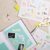 imageAvery Printable Sticker Paper 85quot x 11quot Matte White Inkjet Printer 40 Repositionable Sticker Sheets Great for Shipping Labels Product Labels and More 2Pack of 338320 Sheets  Pack of 2