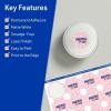 imageAvery TrueBlock Matte White Square Scalloped Labels with Sure Feed 158quot x 158quot 200 Matte White Labels PrinttoTheEdge LaserInkjet Printable Labels Great for Packaging and Product Labels200 labels