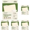 imageAvery EcoFriendly Recycled File Folder Labels 23quot x 3716quot White Permanent Label Adhesive 750 Printable Labels 4826623 in x 3716 in Pack of 5