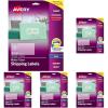 imageAvery Printable Shipping Labels with Sure Feed 2quot x 4quot Matte Clear 100 Blank Mailing Labels 188632 x 4 Pack of 5