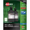 imageAvery UltraDuty GHS Chemical Labels for Pigment Inkjet Printers Waterproof UV Resistant 2x4500Pk 60525