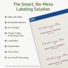 imageAvery Dissolvable Rectangle Labels Sure Feed Technology 2quot x 4quot Matte White LaserInkjet Printable 250 Labels Total FreezerSafe MicrowaveSafe RefrigeratorSafe50 labels