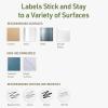 imageAvery Dissolvable Square Labels Sure Feed Technology 2quot x 2quot Matte White PrinttoTheEdge LaserInkjet Printable 120 Labels Total60 labels