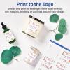 imageAvery Durable Removable Square Labels Sure Feed Technology 2quot x 2quot Matte White Film WaterResistant PrinttoTheEdge LaserPigmentBased Inkjet Printable 96 Total36 labels