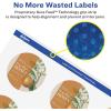 imageAvery Durable Waterproof Round Labels Sure Feed Technology 25quot Diameter 90 Total Oil and TearResistant Waterproof Labels PrinttoTheEdge LaserPigmentBased Inkjet Printable900 labels