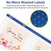 imageAvery Durable Waterproof Square Labels Sure Feed Technology PrinttoTheEdge 3quot x 3quot 60 Total Oil and TearResistant Waterproof LaserPigmentBased Inkjet Printable600 labels