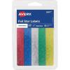 imageAvery Foil Star Labels 12quot Assorted Colors NonPrintable 440 Star Stickers Total 600736 Packs