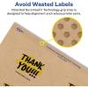 imageAvery Kraft Brown Oval Labels Sure Feed Technology 2quot x 313quot 120 Kraft Brown Labels PrinttoTheEdge LaserInkjet Printable800 labels