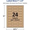 imageAvery Kraft Brown Rectangle Labels Sure Feed Technology 1quot x 2quot 360 Kraft Brown Labels PrinttoTheEdge LaserInkjet Printable600 labels