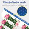 imageAvery Matte Clear Rectangle Labels Sure Feed Technology 1quot x 3quot 160 Matte Clear Labels PrintToTheEdge LaserInkjet Printable1 600 labels