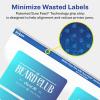 imageAvery Matte Clear Rectangle Labels Sure Feed Technology 2quot x 3quot 80 Matte Clear Labels PrinttoTheEdge LaserInkjet Printable800 labels