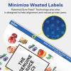 imageAvery Matte Clear Rectangle Labels Sure Feed Technology 314quot x 838quot 150 Matte Clear Labels LaserInkjet Printable30 labels