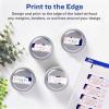 imageAvery Matte White Rectangle Labels Sure Feed Technology 1quot x 2quot 600 Matte White Printable Labels600 Labels