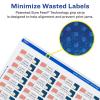 imageAvery Matte White Removable Rectangle Labels Sure Feed Technology PrinttoTheEdge 1quot x 15quot 480 Removable Labels LaserInkjet Printable800 labels
