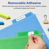 imageAvery Matte White Removable Rectangle Labels Sure Feed Technology PrinttoTheEdge 1quot x 15quot 480 Removable Labels LaserInkjet Printable800 labels