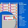 imageAvery Matte White Shipping Labels Sure Feed Technology Permanent Adhesive 313quot x 4quot 120 Labels 82541 x 2 58 Pack of 5