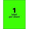 imageAvery Neon Shipping Labels Laser Printable Assorted Green Pink Yellow Labels 15 Total 5975Neon Green