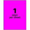imageAvery Neon Shipping Labels Laser Printable Assorted Green Pink Yellow Labels 15 Total 5975Neon Magenta