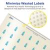 imageAvery Pearlized Ivory Round Labels Sure Feed Technology PrinttoTheEdge 1quot Diameter 480 Pearlized Ivory Labels LaserInkjet Printable1 200 labels
