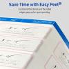 imageAvery Printable Address Labels with Sure Feed 113quot x 4quot Matte Clear 700 Blank Mailing Labels 05662140 labels Pack of 5