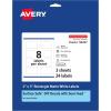imageAvery Durable Removable Rectangle Labels Sure Feed Technology 2quot x 3quot Matte White Film WaterResistant PrinttoTheEdge LaserPigmentBased Inkjet Printable 64 Total24 labels
