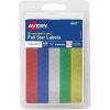 imageAvery Foil Star Labels 12quot Assorted Colors NonPrintable 440 Star Stickers Total 600736 Packs