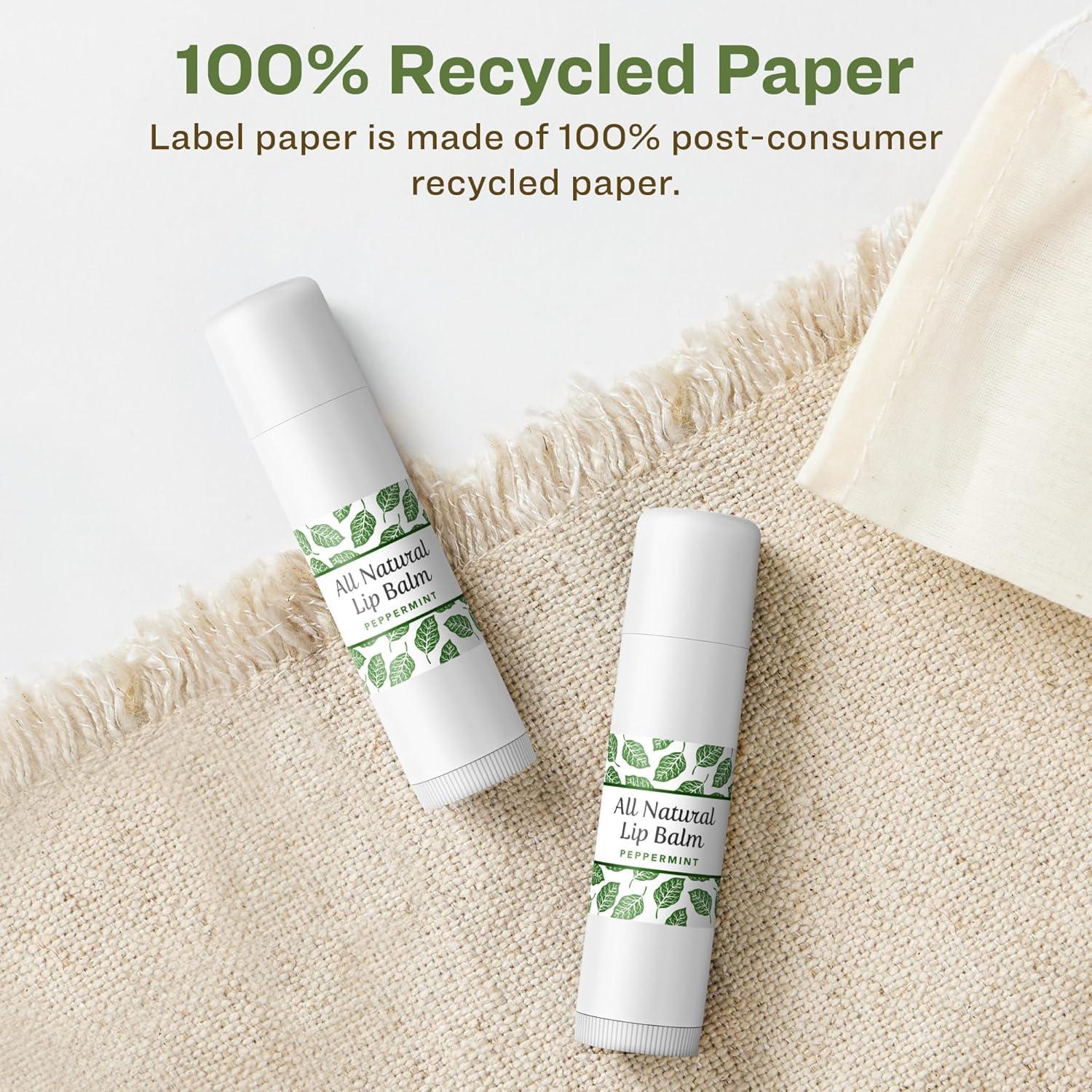 imageAvery EcoFriendly Matte White Recycled Square Labels 15quot x 15quot PrinttoTheEdge Matte White Labels Permanent Adhesive LaserInkjet Printable 200 Total500 labels