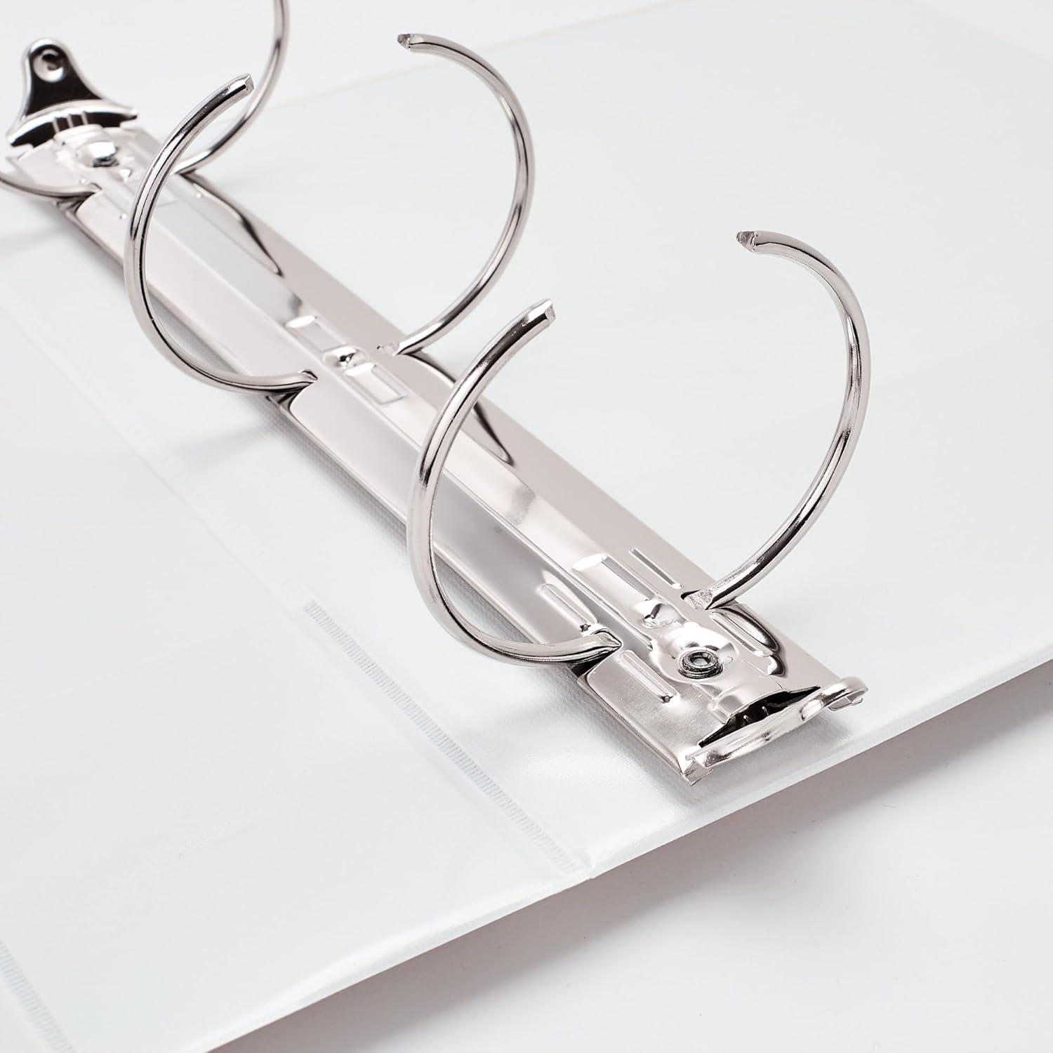 imageAvery Economy View 3 Ring Binder 3quot Round Rings 1 White Binder 057413
