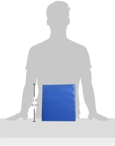 imageAvery HeavyDuty View 3 Ring Binder 1quot One Touch Slant Rings Holds 85quot x 11quot Paper 1 Light Blue Binder 05301Light Blue