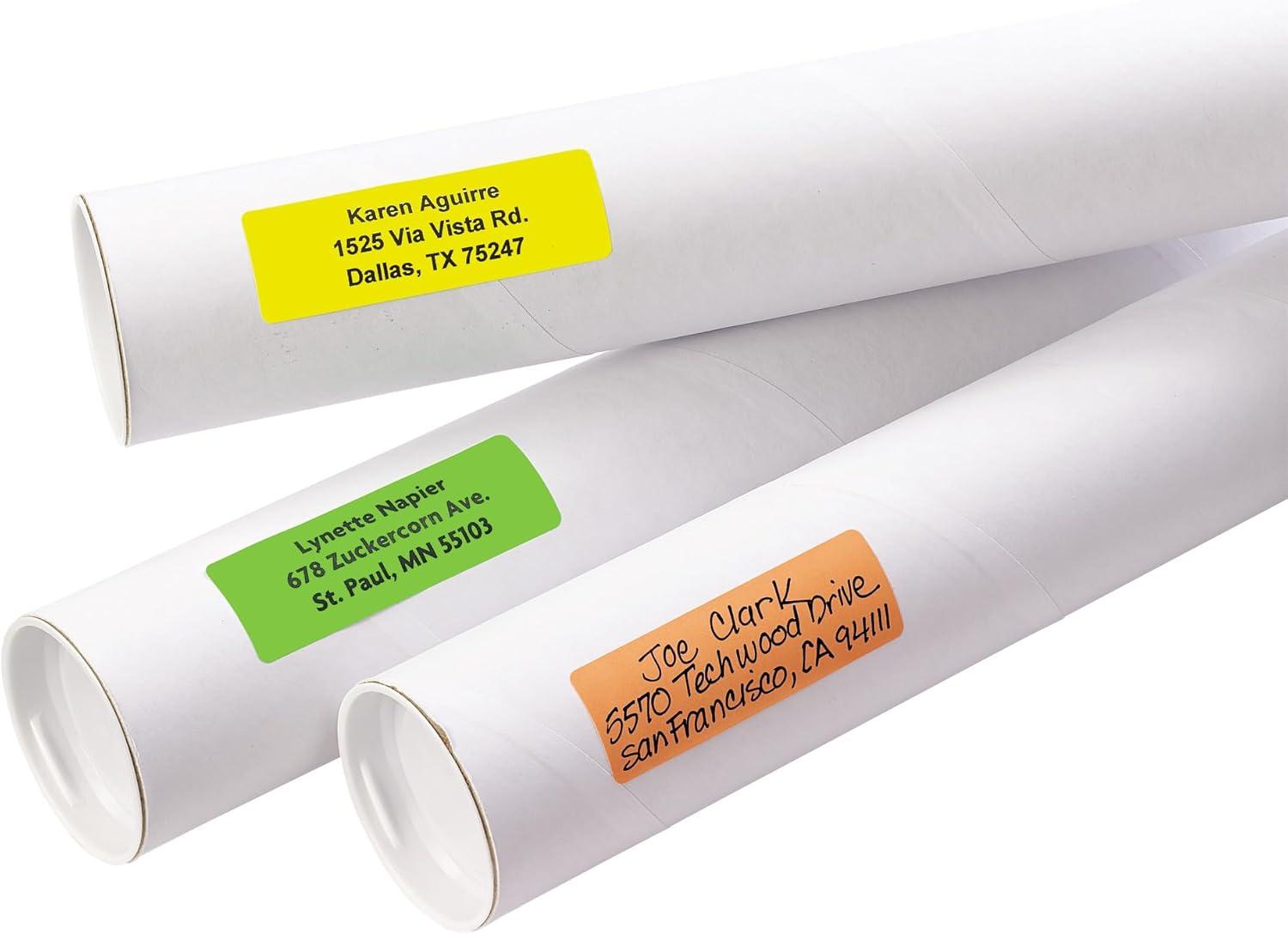 imageAvery Removable Print or Write Color Coding Labels 1 x 3 Inches 200 Labels 5481